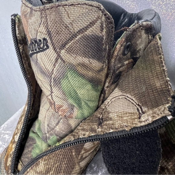 Danner boots camouflage green tree realistic camo hunting fishing outdoors hike - Picture 11 of 15